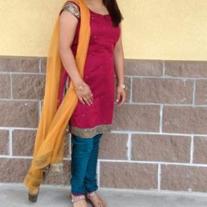 Indian dresss just wore it for pictures